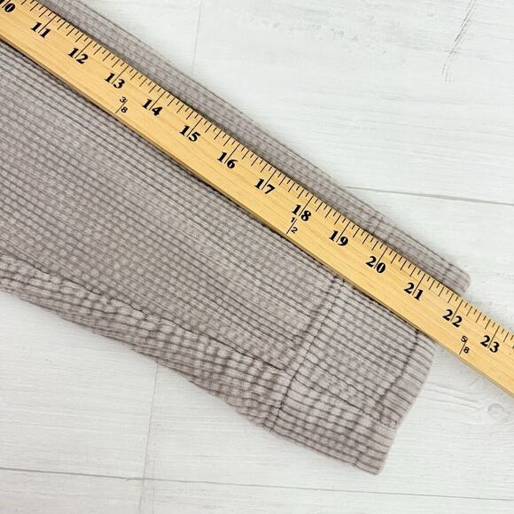 J.Jill Womens XL Corduroy Button Up Jacket Shacket Taupe Pockets Utility Chore - Picture 12 of 15